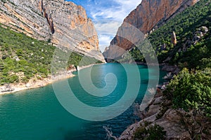 Congost de Mont-Rebei defile, Catalonia, Spain