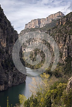 Congost de Mu Gorge in Catalonia