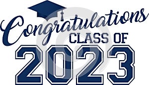 Congratulations Class of 2023 Blue