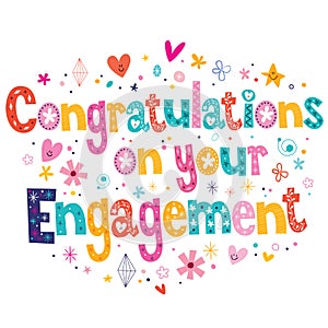 Congratulations on your engagement card