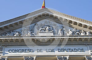 Congreso de los Deputados, Madrid, Spain photo
