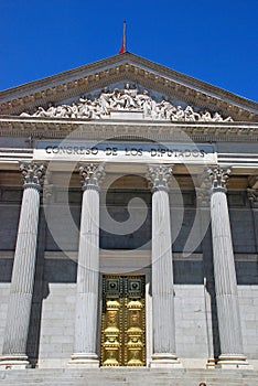 Congress of Deputies in Madrid, Spain