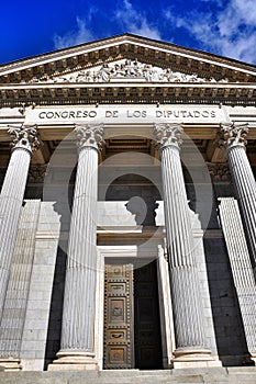 Congress of Deputies in Madrid, Spain photo