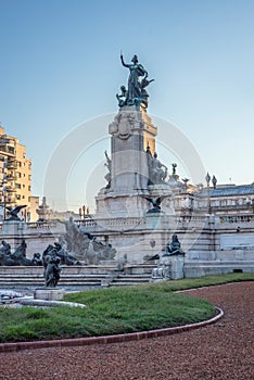 Congress Square in Buenos Aires, Argentina