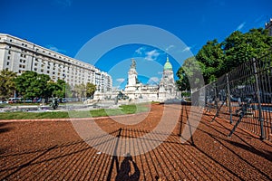 Congressional Plaza in Buenos Aires, Argentina photo