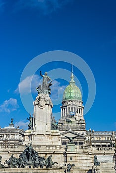 Congressional Plaza in Buenos Aires, Argentina photo