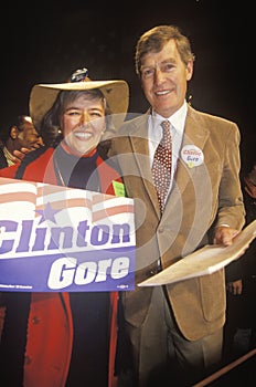 Congresswoman Pat Schroeder and Tim Wirth