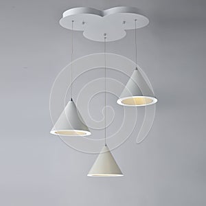 conical  chandelier modern led ceiling lighting photo