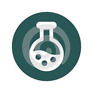 Conical flask Vector icon which can easily modify or edit
