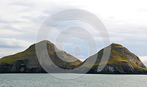 Conical Islands off Skykkisholmur, Iceland