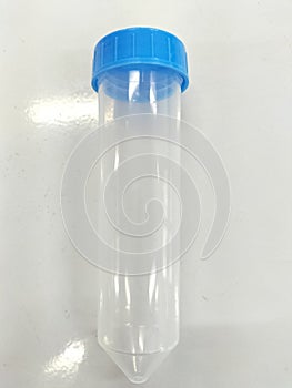 conical tube for aliquots of solution, and a container for storing the solution