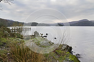 Coniston water Lake district cumbria