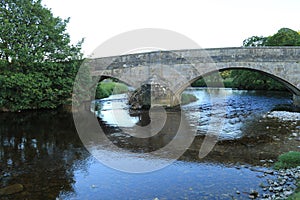 Conistone bridge at dusk