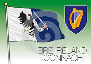 Connacht regional flag, Eire, Ireland
