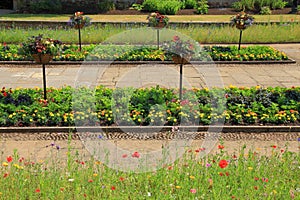 Connaught Gardens in town of Sidmouth