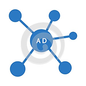 Connect glyph colour vector  icon