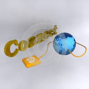 Connect concept