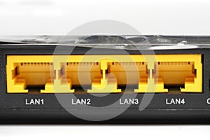 Connect the ethernet port