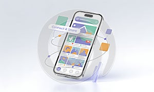 Connect & Share Mobile App