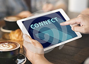 Connect Technology Online Wireless Concept