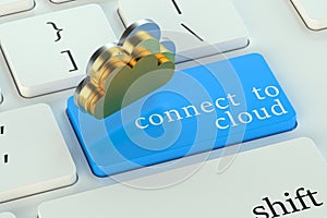 Connect to cloud on keyboard button