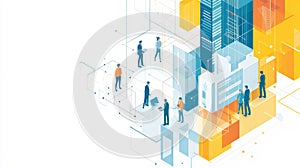 Connected Business Network  Collaboration and Innovation in a Modern Workspace