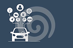 Connected car concept