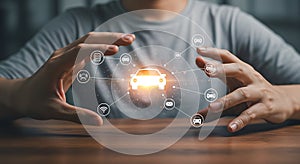 Connected Car: A Futuristic Digital Network Visualization