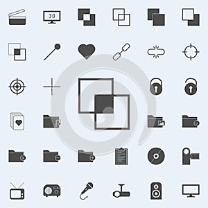 connected layers icon. web icons universal set for web and mobile