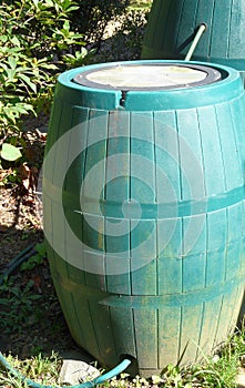 Connected Rain Barrels