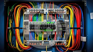 connected wiring cable