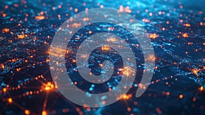 The Connected World, A Visual Representation of Global Interconnectivity