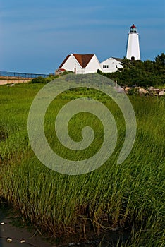 Connecticut's Lynde Point Lighthouse in New England