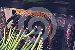 Connecting BNC connector for CCTV system