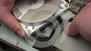 Connecting Hard Disk