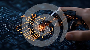 Connecting Human Touch and AI: Exploring the Neuronal Network of an Artificial Intelligence System