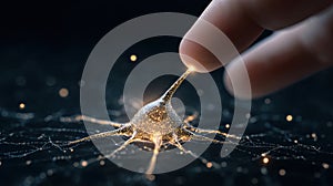 Connecting Human Touch and AI: Exploring the Neuronal Network of an Artificial Intelligence System