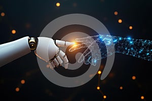 Connection between artificial intelligence and human creativity in a digital la