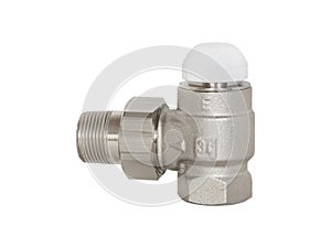 Connection fitting for piping systems and flow control