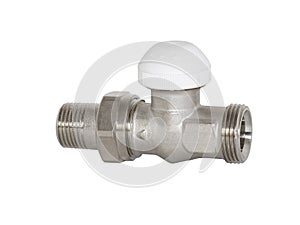 Connection fitting for piping systems and flow control