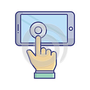 Connection  Flat inside vector icon which can easily modify or edit