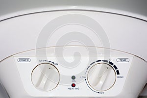 Connection of home water heater. Individual heating. Individual hot water supply. Domestic electric boiler plumbing connections