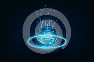 connection line on networking telecommunication concept background