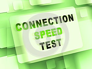 Connection Speed Test Performance Increase 3d Rendering