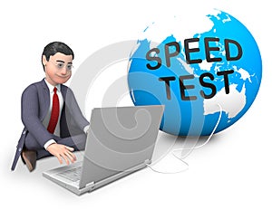 Connection Speed Test Performance Increase 3d Rendering