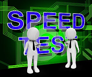 Connection Speed Test Performance Increase 3d Rendering