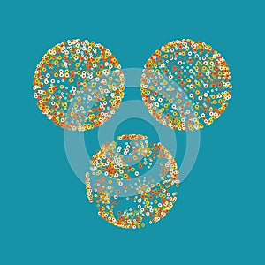 Connection Structure. Abstract Globe Grid. Sphere Illustration. Technology Concept.