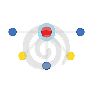 Connectivity, data server Vector Icon which can easily modify