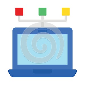Connectivity, data server Vector Icon which can easily modify