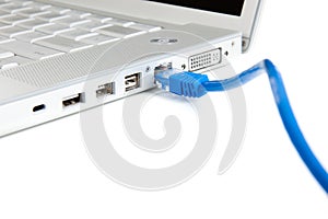 Connectivity - Ethernet Cable in Computer